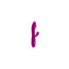 Vibromasseur rabbit Becca rose USB avec gland stimulant 10 programmes 